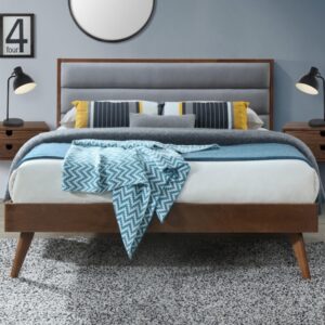 Orlando eleganckie łóżko tapicerowane 160x200 cm