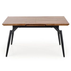 Stół rozkładany. Cambell 140-180x80 cm, orzech, czarny