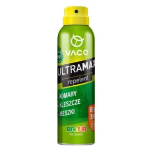 Spray. Na. Komary, Kleszcze i. Meszki – Ultramax. Deet 30% – 170 ml. Vaco